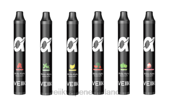 VEIIK Micko Alpha wegwerpvape 600 trekjes 500mAh meerdere smaken - VEIIK vape juice R46H58