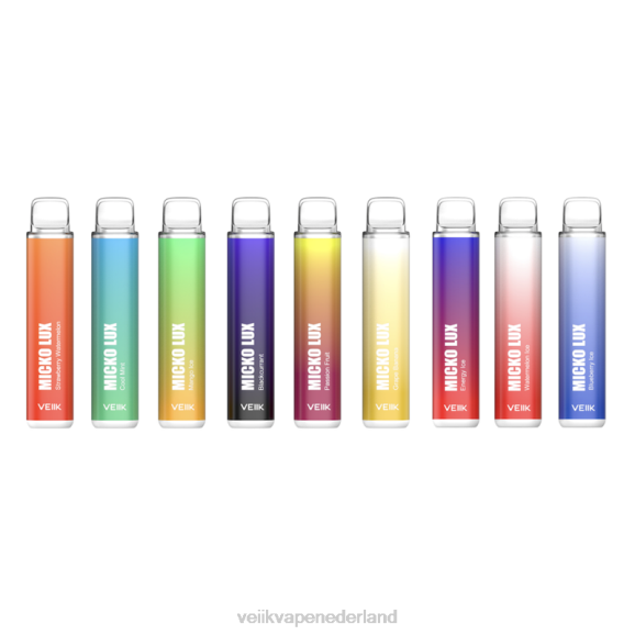 VEIIK Micko Lux wegwerpvape 5000 trekjes meerdere smaken - VEIIK vape price R46H32