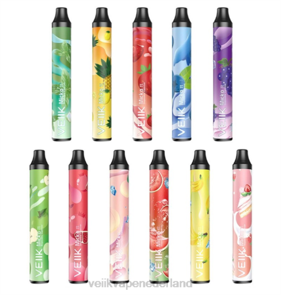 VEIIK Micko Pi wegwerpvape 600 trekjes 500mAh meerdere smaken - VEIIK Nederland R46H60