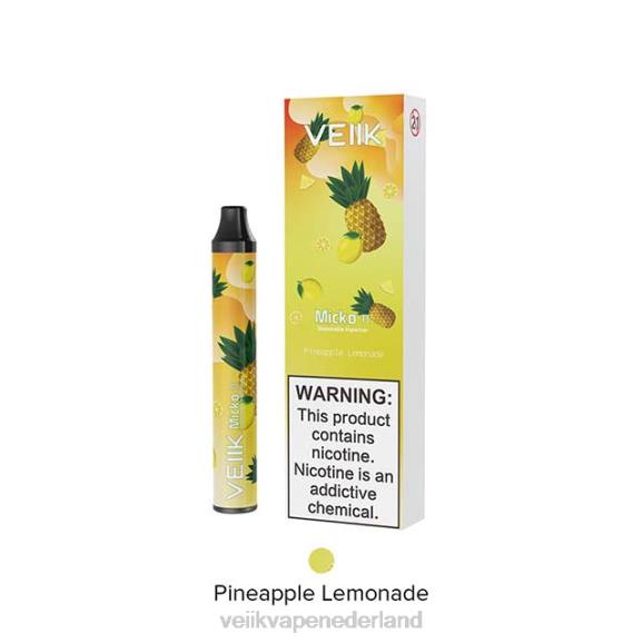 VEIIK Micko Pie wegwerpvape 600 trekjes ananas limonade - VEIIK micko q R46H27