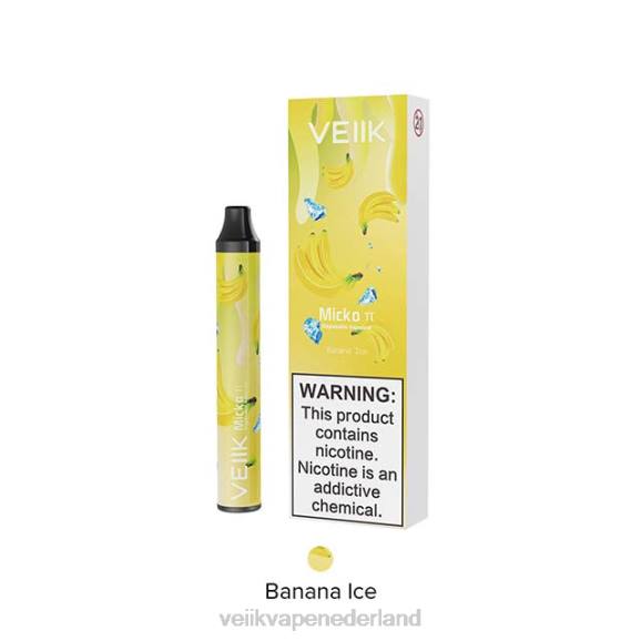 VEIIK Micko Pie wegwerpvape 600 trekjes bananen ijs - VEIIK vape Amsterdam R46H25