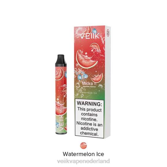 VEIIK Micko Pie wegwerpvape 600 trekjes watermeloen ijs - VEIIK vape Nederland R46H21