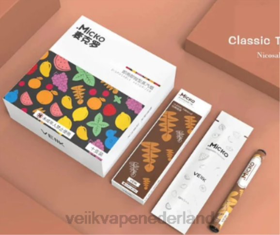 VEIIK Micko wegwerpvape 400 trekjes 310mah 10st meerdere smaken - VEIIK airo Nederland R46H56
